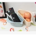 thumbnail image 3 of Bandeja de filtro de fregadero de 1 pieza, estante de almacenamiento triangular de 23 x 14 x 10 cm, colador de cocina para verduras/frutas, colador de té con asas extensibles brillar Hogar, 3 of 5