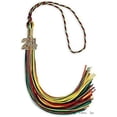 thumbnail image 1 of Mixed Double Color Tassel With Gold Bling Charm (Kente, 2024), 1 of 2
