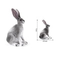 thumbnail image 3 of Animales realistas Figuras Juguetes de Animales Realistas de Acción para Mascotas Juguetes de Decoración de Modelos Animales - cuclillas cuclillas grises Magideal Animales realistas Figuras Juguetes, 3 of 7