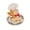Bread chef, variant on Yammee 3D Resin Chef Fridge Magnet Italian French Chef Figurine Statue Refrigerator Magnets Home Kitchen Restaurant Decor