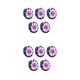 thumbnail image 4 of Yuarrent 5 unids/set flor de loto Artificial aspecto realista interior o exterior Type4 NO4, 4 of 6