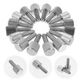 thumbnail image 2 of 1 Ensemble 20 Pcs Vis à Pouce en Fer Plaqué Nickel pour Ordinateur (Argent), 2 of 8