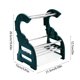 thumbnail image 3 of Kitchen Shelf Rag Drainer Wall Mounted Countertop Hole Frees Shelf Dishwashing Sponge Drainer Rack Organizer, 3 of 6