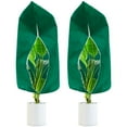 thumbnail image 2 of CNKOO 2Pcs Plant Covers Freeze Protection 47×70.9 Inch / 31.4 x 47.2 Inch Large Frost Blankets for Plants Non Woven Plant Frost Drawstring Covers with Zipper Outdoor Frost Cloth Wraps Fr, 2 of 10