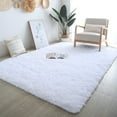 thumbnail image 3 of Softlife Soft Rug Living Room Fluffy Rugs for Dorm Room Cute Plush carpet For Bedroom,9' x 12',White, 3 of 10
