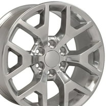 OE Wheels CV92 20 Inch Rim Fits Sierra 1500 Honeycomb Style 6x139.7 20x9 Polished - Hollander 5656 (1)