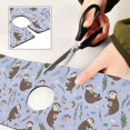 thumbnail image 6 of Yayeee Faucet Mat for Kitchen Sink 30" Diatomite Long Splash Guard Pad, Purple Otters Pattern, 6 of 7