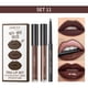 thumbnail image 1 of Puntoco Brillo de labios, delineador de labios, juego de brillo de labios aterciopelado, kits de maquillaje de labios, pigmento aterciopelado, tinte de labios nude, brillo de labios de larga durac, 1 of 6