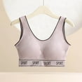 thumbnail image 4 of PEASKJP Womens Sports Bras Wireless Full Coverage Bra with Back and Side Support, Pink One Size, 4 of 4