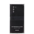 thumbnail image 3 of Funda de Cuero Negra para Samsung Galaxy S21 Versión EE. UU., 3 of 4