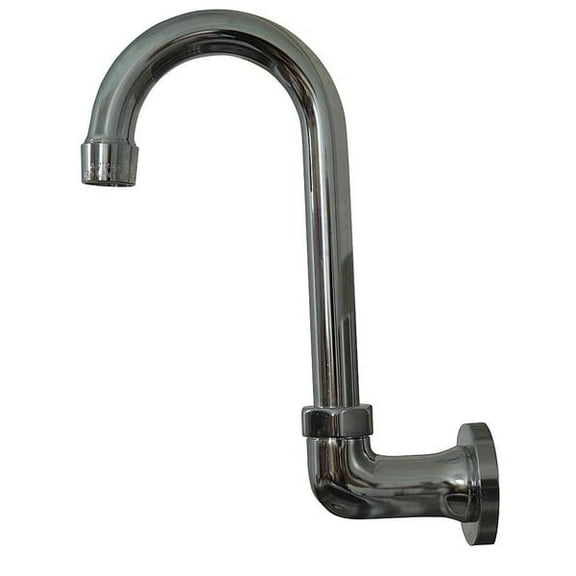 Advance Tabco Gooseneck Kitchen Faucet, Manual, Single Hole Mount, 1 Hole K-121