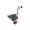 C001- Style A, variant on Home Decor, Shelf Decor Aesthetic, Desk Decorations, Decorations for Home, Desk Goose, Lifelike 5X4.5 Inch 1-Piece Simulated Lion-Head Goose Statue, Finely Crafted to Complement