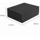 thumbnail image 5 of 1 x 1800 Card Deck Case for Trading Cards, Magnetic Cards, Storage Box, SideLoading Deck Case, Game Cards Box, Black Red, 5 of 5