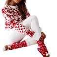 thumbnail image 2 of Loliuicca Womens Christmas Snowflake Long Sleeve Knitted Pullover Ugly Sweater, 2 of 4