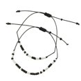 thumbnail image 2 of I Love You Morsecode Bracelet Couples Matching Bracelets Adjustable Jewellery, 2 of 2