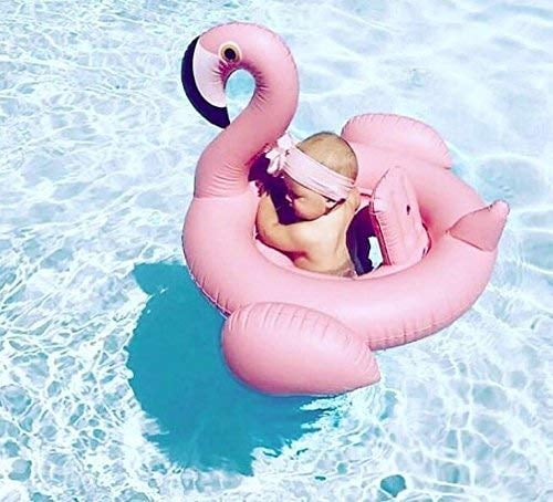 flamingo baby float