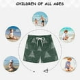 thumbnail image 6 of FORMRS Boys Swim Trunks Quick Dry Mesh Liner Boardshorts Sizes XS-XL, New Year Tree Pattern, 6 of 7