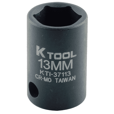 K Tool International SOC 13MM 3/8D IMP 6PT