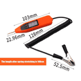 thumbnail image 6 of Car Fuse Circuit Probe Tester 2.5-32V Electric Digital Display Voltage Test Pen Digital Display Universal Auto, 6 of 8