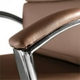 thumbnail image 3 of Pemberly Row High Back Contemporary Faux Leather Executive Office Chair in Tan, 3 of 9