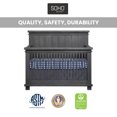 thumbnail image 4 of Soho Baby Hampton 4-in-1 Convertible Crib, Canyon Gray, GreenGuard Gold Certified, 4 of 6