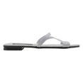thumbnail image 2 of Sandalias de piso Onne en Piel vegana – Blanco, 2 of 3