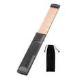 thumbnail image 4 of Guitarra acústica de bolsillo con bolsa de almacenamiento y cuerdas para practicar. 6 trastes arces negros, 4 of 9