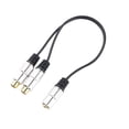 thumbnail image 2 of 2RCA Phono Female Y Splitter Audio Video Allocator Adapter Gold-plated Connector, 2 of 8