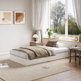 thumbnail image 7 of Full Size Wood Platform Bed Frame, Wooden Bed Frame Without Headboard,Minimalist Sturdy Wood Full Platform Bed Frame, Wood Slat Support, No Box Spring Needed, Easy Assembly, 7 of 7