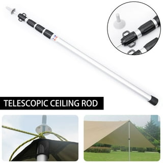  Camping Tent Accessories 2PCS Camping Tent Poles Iron 2.1m  Canopy Supporting Rods with Storage Bag for Outdoor : Sports & Outdoors