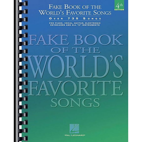Fake Books Fake Book of the World's Favorite Songs: C Edition, (Paperback)