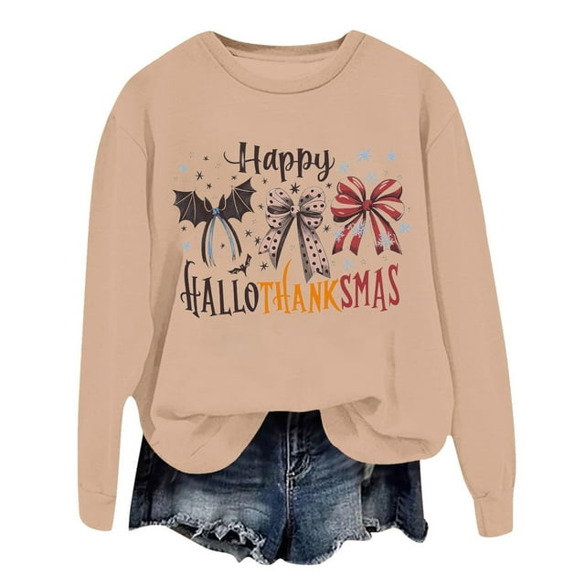 WEAIXIMIUNG Sweat à Demi-Zip pour Femmes 2X Pull Tendance à Capuche Imprimé Lettre Col Rond pour Automne & Hiver