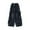 Black, variant on LIaqionyy Baggy Cargo Pants for Girls Wide Leg Jeans Elastic High Waisted Streetwear Oversized Denim Pants