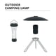 thumbnail image 3 of Linterna Portátil Lámpara de césped LED desmontable con soporte de ambiente de camping para viajes al aire libre Tmvgtek Para estrenar, 3 of 9