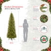 thumbnail image 3 of Pre-Lit 7.5' Middleburry Spruce Artificial Christmas Tree with 900 Lights, Green, 3 of 5