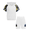 White Camo Print, variant on Arshiner Boys 2 piece outfits Letter Graphic Colorblock Short Sleeve Hoodie Short Sets