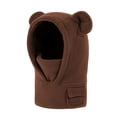 thumbnail image 4 of AWZXDE Winter Hats For Kids Comfortable Hat Scarf And Face Warm Thermal For Boys Girls Cold Weather Outdoor Activities Brown, 4 of 4