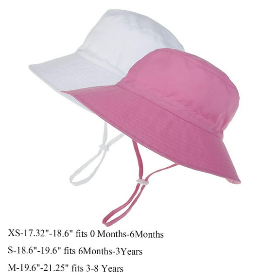 Summer Sun Hat, Adjustable Beach Hat with Wide Brim