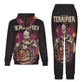 thumbnail image 2 of Terrifier Sweatshirt & Sweatpants Tracksuit Sets Printed Casual Pullover Hoodie & Pants Set XS, 2 of 9