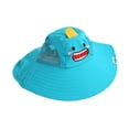 thumbnail image 2 of Sombrero para el sol para niños, gorra de cubo de dibujos animados plegable informal ligera, sombrero de playa portátil, 2 of 9