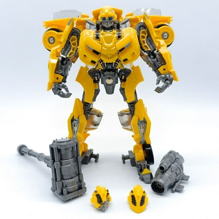 6.5-Inch Bumblebe Action Figure Transformer Studio Series 49 Deluxe Class Movie 1 Collectible Display Gift for Fans Collectors (TW-1025)