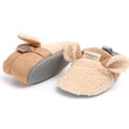 thumbnail image 4 of Baby Booties Faux Fur Sheep Shape Non-Slip Soft Sole Crib Shoes, 4 of 6