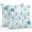 Turquoise, variant on Throw Pillow Covers 18x18 Inch Set of 2, Turquoise Coastal Waterproof Outdoor Pillow Covers, Sea Turtle Nautical Coral Summer Beach Decorative Cushion Pillowcases for Couch, Sofa, Bed, Garden, Patio