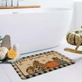 thumbnail image 5 of Hello Fall Pumpkin Decorative Door Mat, Autumn Thanksgiving Pumpkin Farmhouse Outdoor Indoor Patio Entrance Door Mats Low Profile Non Slip Floor Mat Rugs for Home Decor 30x17Inch, 5 of 6