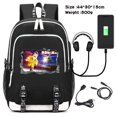 thumbnail image 1 of Mochila Roblox Virtual World para estudiantes, Bolsa Escolar con carga USB, de tela Oxford para ordenador, 1 of 4