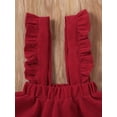 thumbnail image 6 of Cenuakty Baby Girls Suspender Skirt ,1T-6T Solid Color Sleeveless Backless Dress for All Year Round, 6 of 9