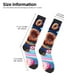 thumbnail image 2 of Balery Space Colorful Donut Calcetines novedosos Calcetines deportivos Calcetines hasta la rodilla Calcetines de algodón Calcetines originales y geniales, 2 of 6
