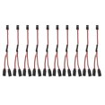thumbnail image 2 of Cable de extensión servo, Cable de extensión servo de 10 piezas Tablero de control Piezas de control remoto Cable de extensión de clavija Estándares líderes en la industria, 2 of 14