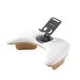 thumbnail image 3 of Manicure Arm Rest Nail Art Pillow Phone Holder U Shaped Microfiber PU Leather Cushion for Salon Tech Home Use, 3 of 6