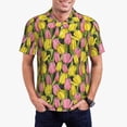 thumbnail image 1 of Fotbe Tulips Flowers Camiseta Polo de Golf para Hombre con Estampado – Camisa Deportiva Transpirable con Cuello Abotonado-Small, 1 of 6